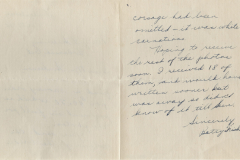 A992.0003.201c.back-Back side of letter to Mr. J. G. Henderson from Betty Fisher, April 30, 1945.