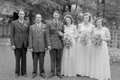 A992.0003.202a - Lavis Wedding Party, 1940-1945
