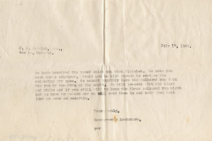 a992.0003.235b- Letter from F.R Wallace, July 17, 1945