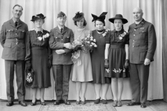 A992.0003.661a- Percy Smith Wedding Party, 1940-1945